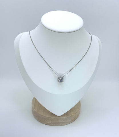 Ocean Necklace Double Sided with Zc Blue-White