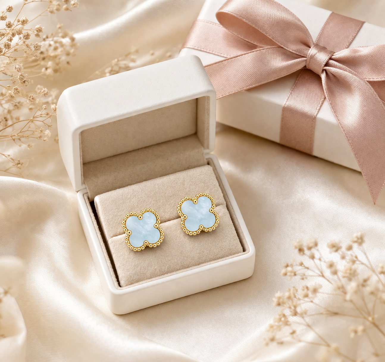 Clover Stud Earring Sterling silver 925