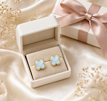 Clover Stud Earring Sterling silver 925