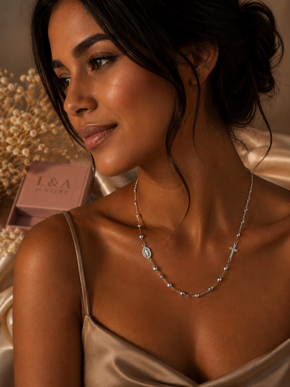 Isabelle Faith Necklace 925 Sterling Silver