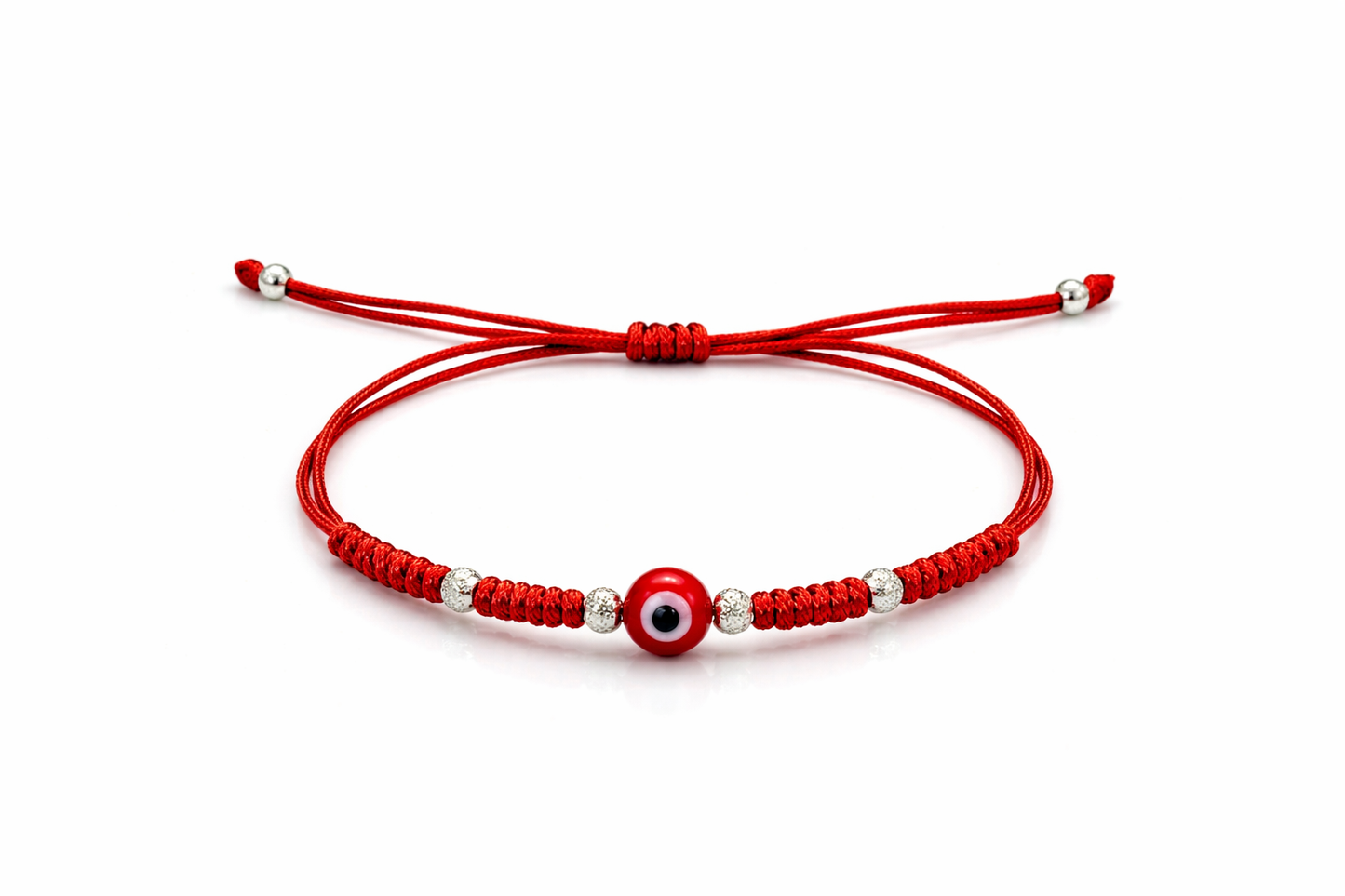 Evil Eye Aura Bracelet – Adjustable Protection Bracelet 925 SS