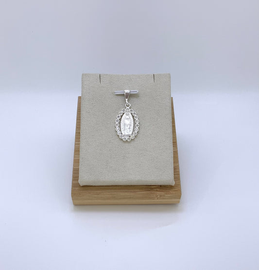 Our Lady of Guadalupe Pendant Sterling Silver 925