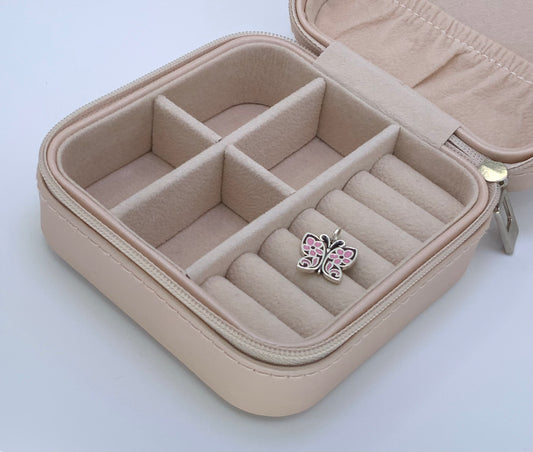 Butterfly Pendant Sterling Silver 925 Available in color pink - blue