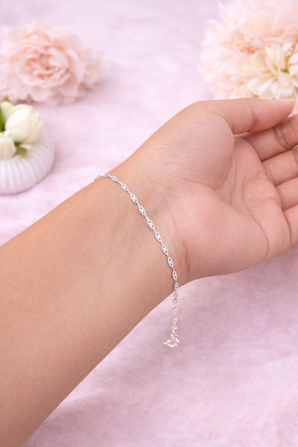 Florencia Bracelet Sterling Silver 925- 7 inch