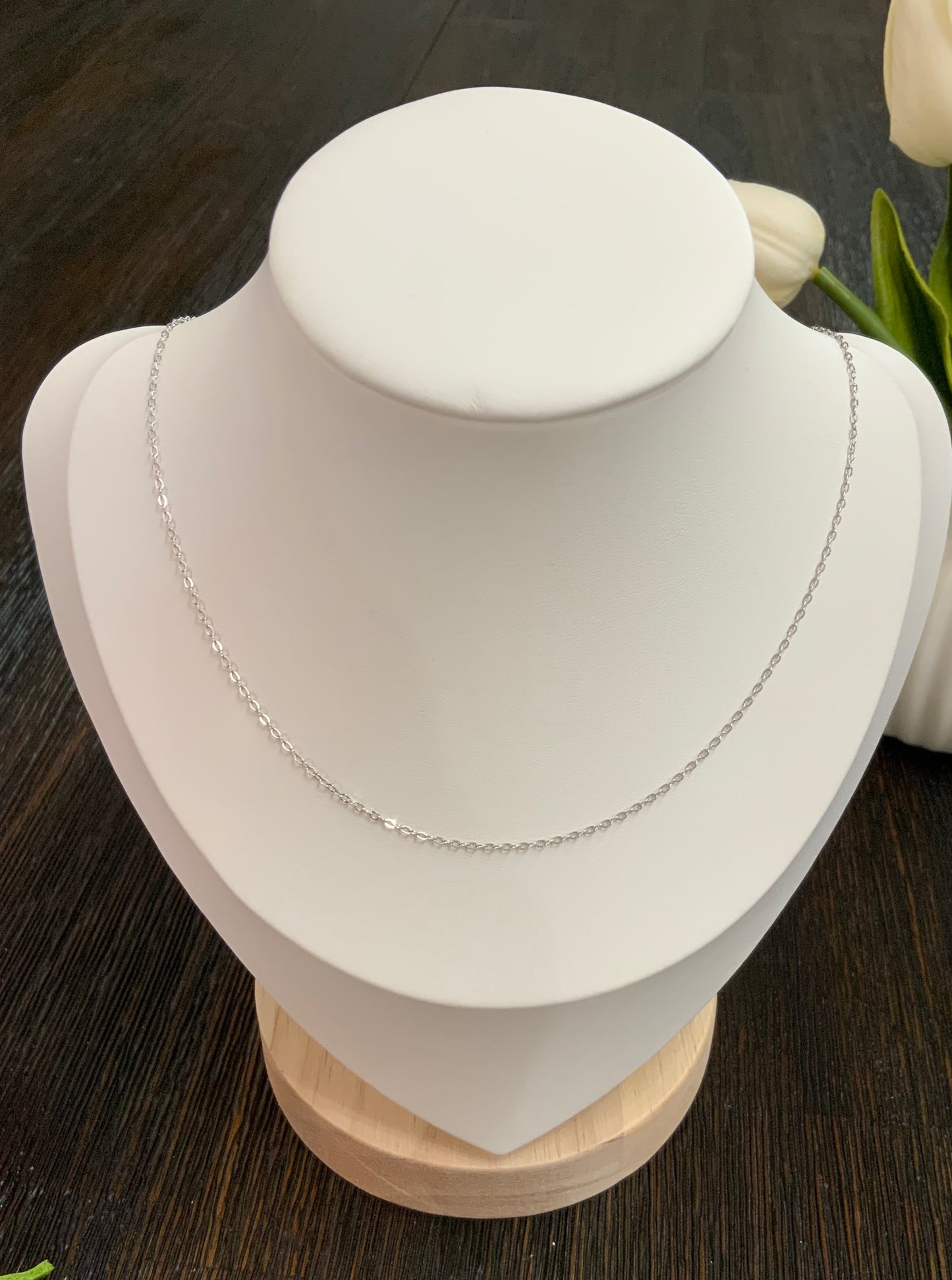 Ancla Chain Necklace Sterling Silver 925