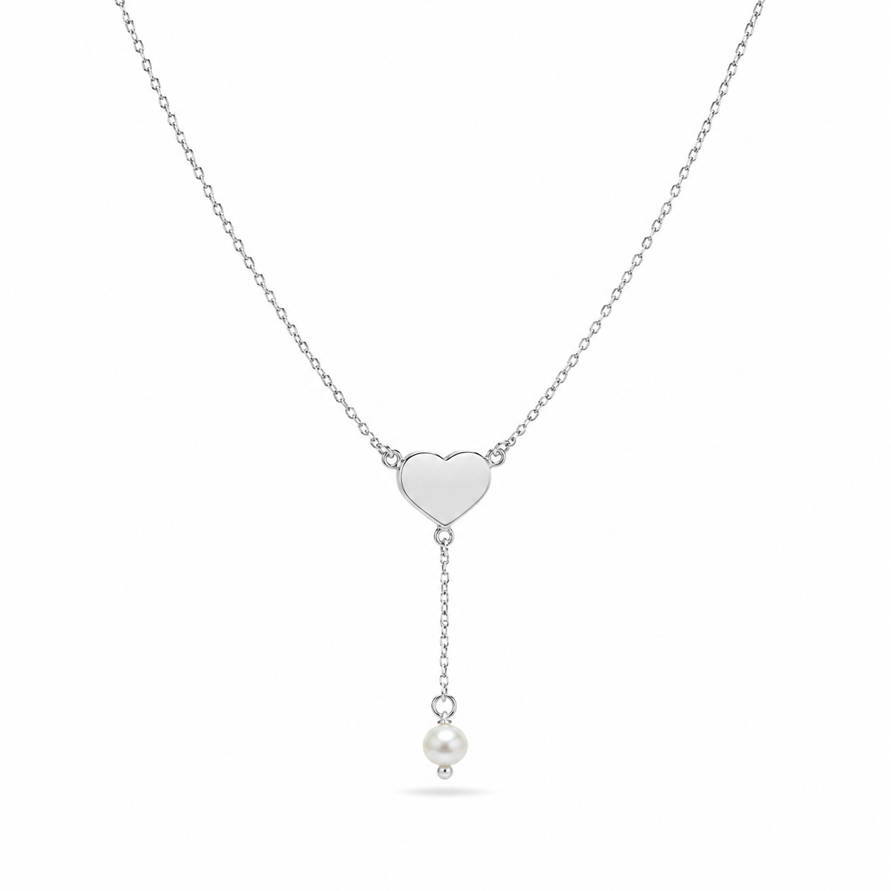 Grace Heart Necklace 925 Sterling Silver