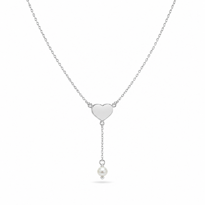Grace Heart Necklace 925 Sterling Silver