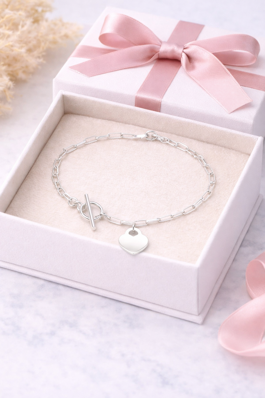 Love Bracelet 925 Sterling Silver- 2mm