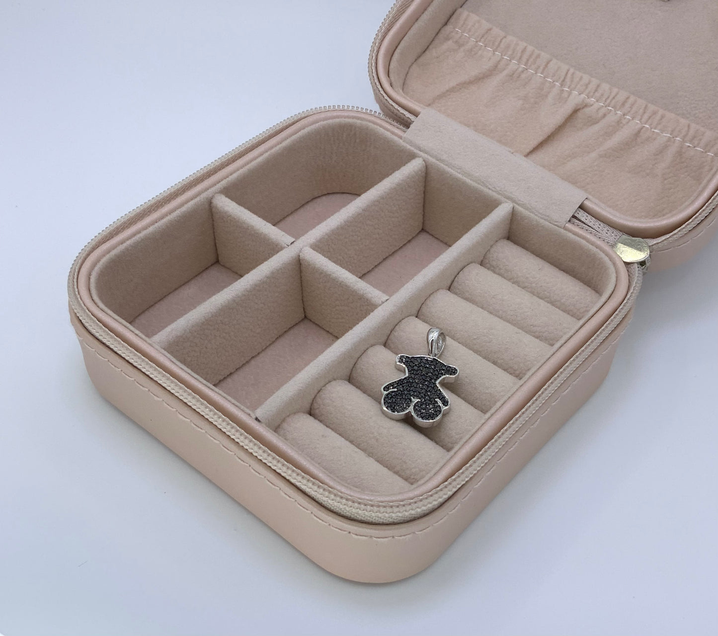 Bear Pendant with CZ