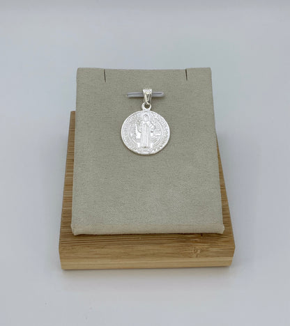 Saint Benedict Pendant Sterling Silver 925
