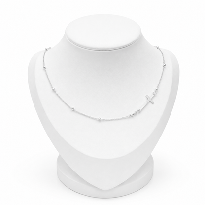Cross Necklace Sterling Silver 925