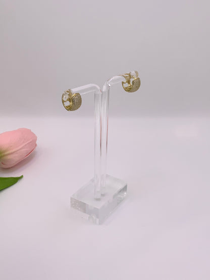 Glow Hoops Earrings Sterling Silver 925