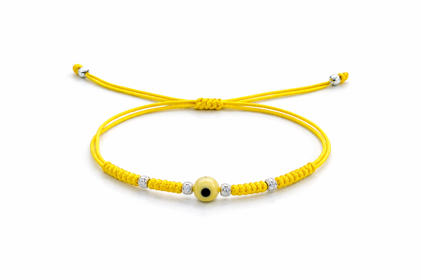 Evil Eye Aura Bracelet – Adjustable Protection Bracelet 925 SS
