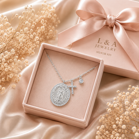Guadalupe Grace Necklace - 925 Sterling Silver