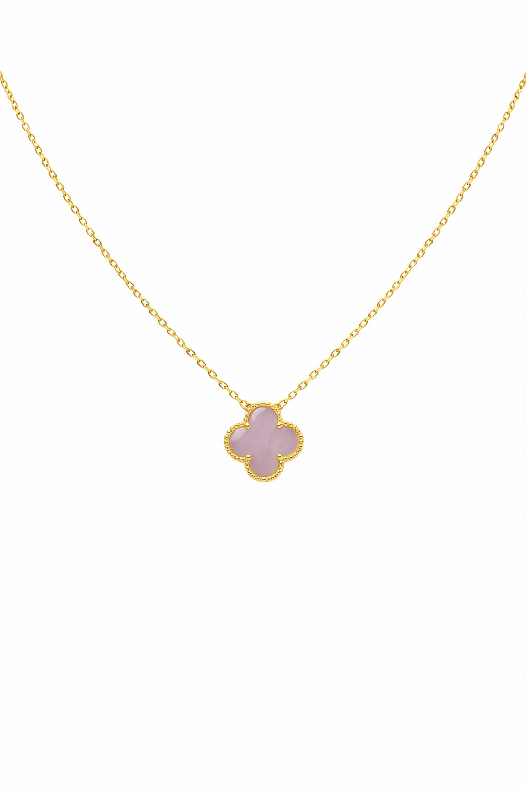 Trebol Necklace Sterling Silver 925- 14mm