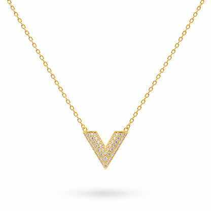 Valerie Necklace with Zc Sterling Silver 925