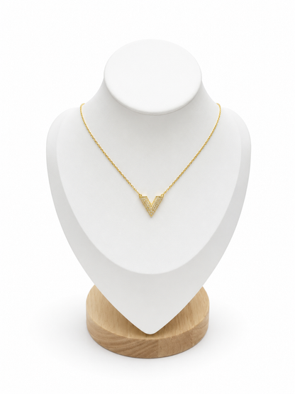 Valerie Necklace with Zc Sterling Silver 925