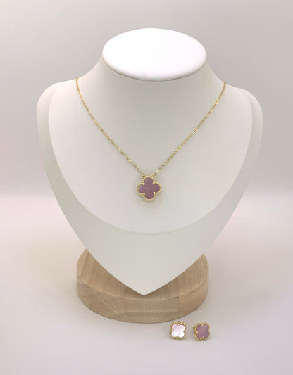 Trebol Necklace Sterling Silver 925