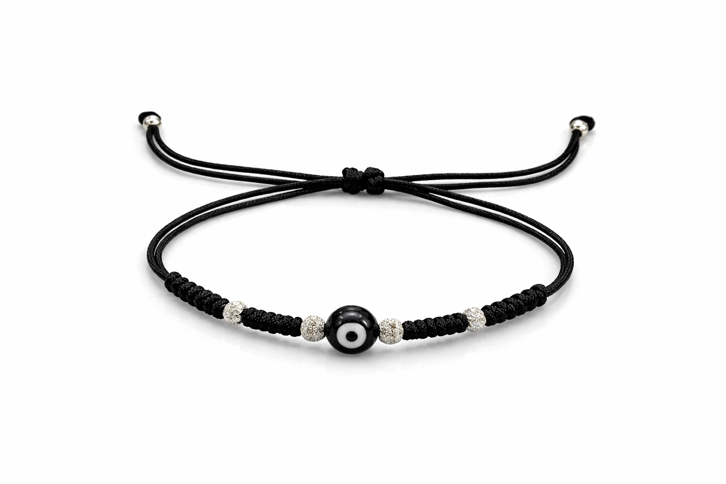 Evil Eye Aura Bracelet – Adjustable Protection Bracelet 925 SS