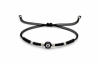Evil Eye Aura Bracelet – Adjustable Protection Bracelet 925 SS