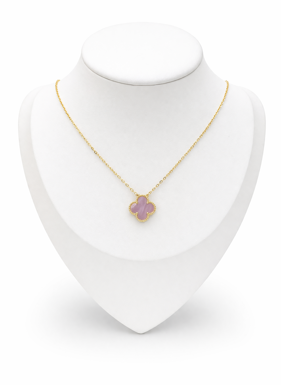 Trebol Necklace Sterling Silver 925- 14mm
