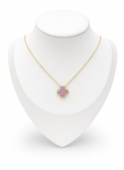 Trebol Necklace Sterling Silver 925- 14mm