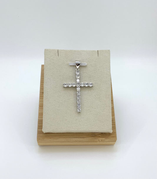 Cross Pendant with Cz
