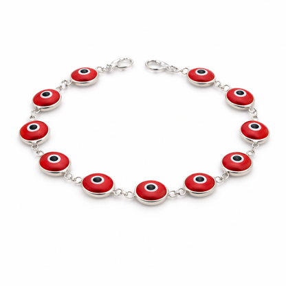 Evil Eye Bracelets Sterling Silver 925