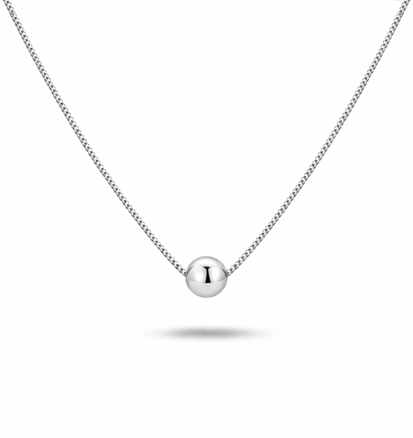 Carmela Necklace 925 Sterling Silver-8mm