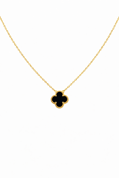 Trebol Necklace Sterling Silver 925- 14mm