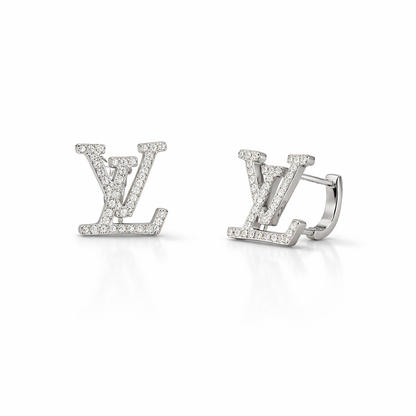 Paris Glow Stud Earrings 925 Sterling silver-13mm
