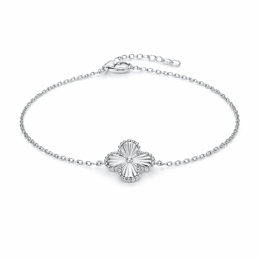Silver Clover Bracelets - Sterling Silver 925