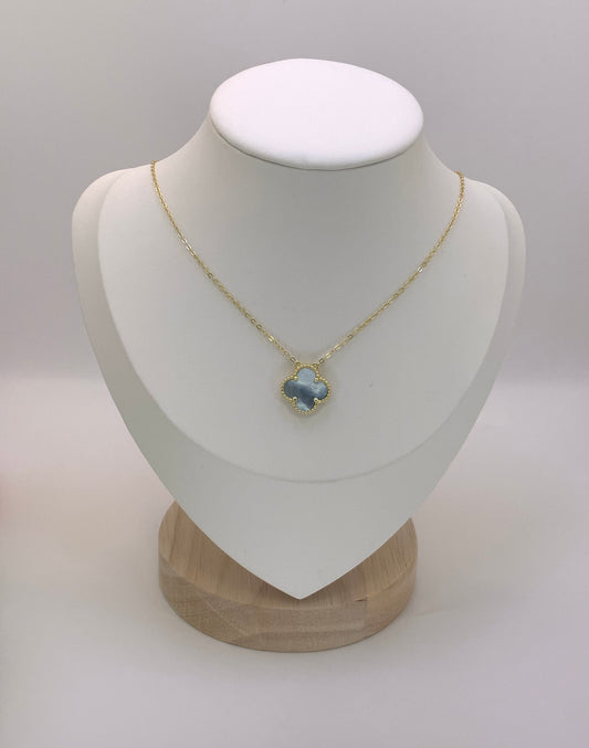 Trebol Necklace Sterling Silver 925