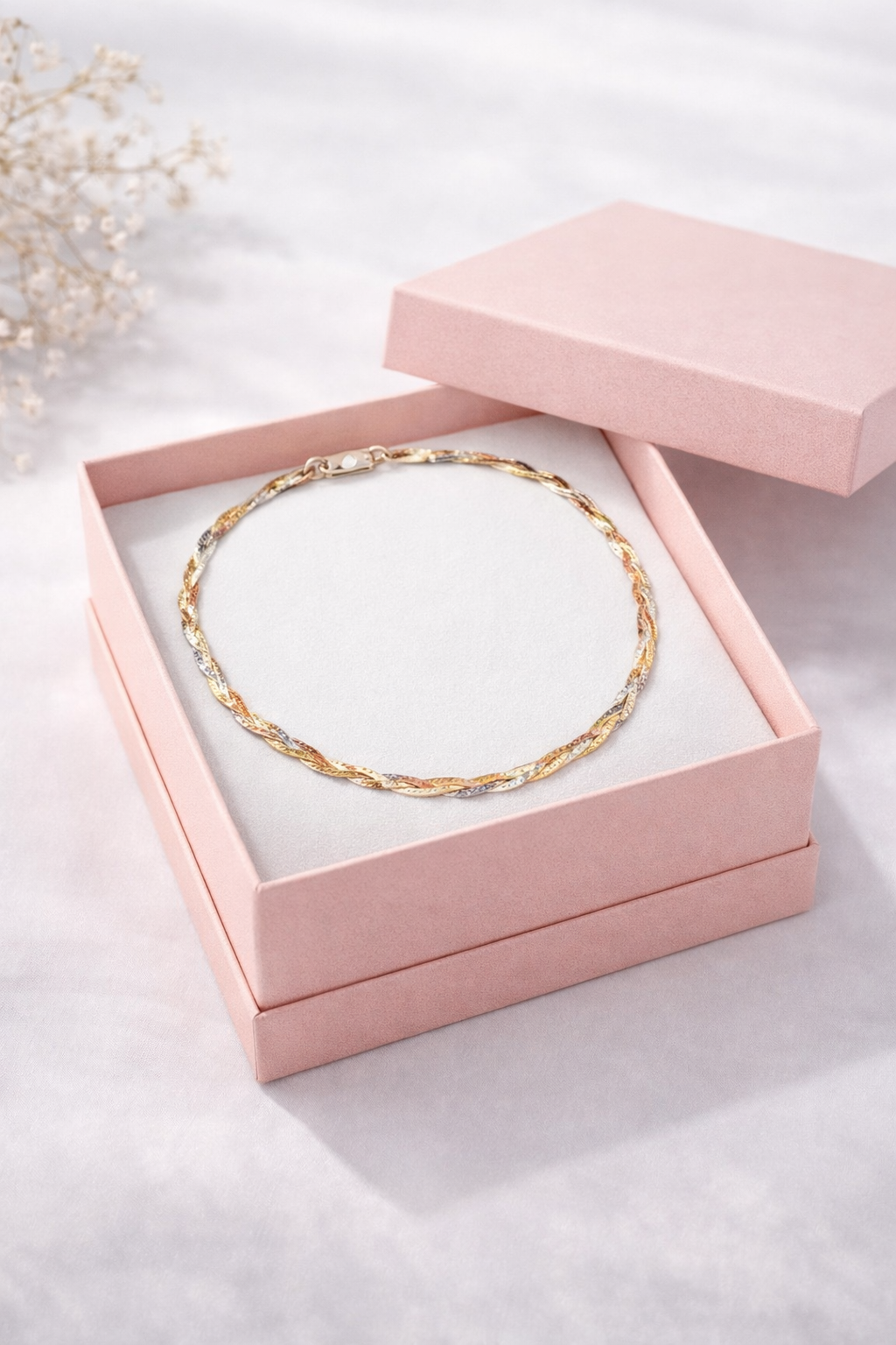 Triple Glow  Necklace -Sterling Silver 925