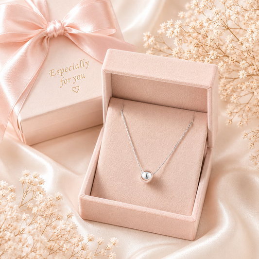 Carmela Necklace 925 Sterling Silver-8mm