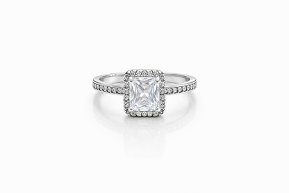 Charlotte Ring with CZ 925 Sterling Silver