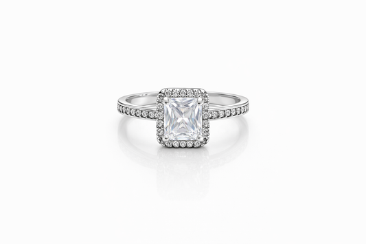 Charlotte Ring with CZ 925 Sterling Silver