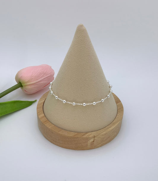 Pure Beads Bracelet Sterling Silver 925