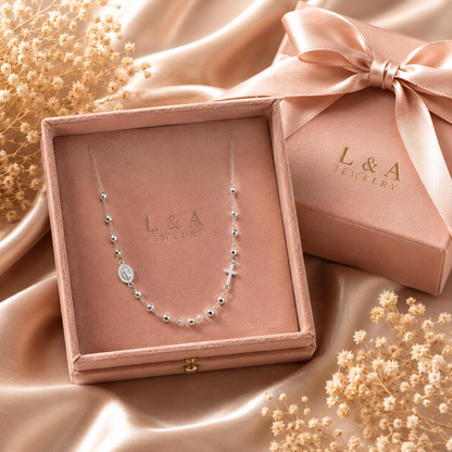 Isabelle Faith Necklace 925 Sterling Silver