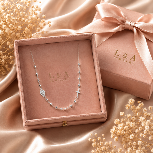 Isabelle Faith Necklace 925 Sterling Silver