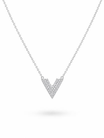 Valerie Necklace with Zc Sterling Silver 925
