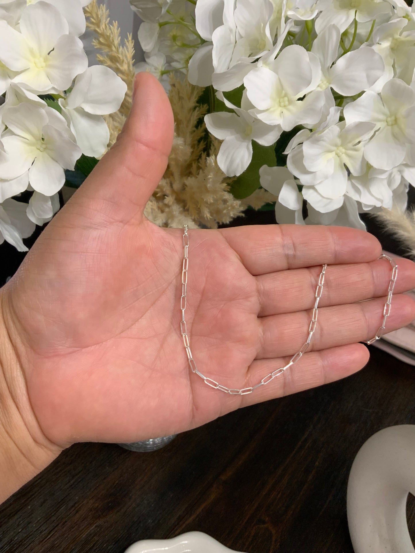 Paperclip Chain (2mm)Necklace Sterling Silver 925