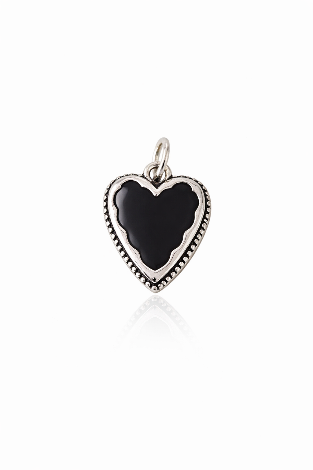Valentina Heart Charm 925 Sterling Silver