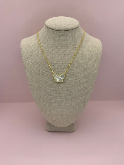 Mariposa Necklace Sterling Silver 925