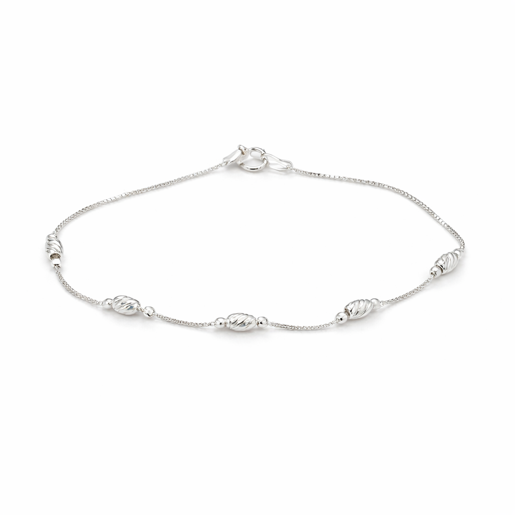 Glow Dots Bracelet Sterling Silver 925 7 inch