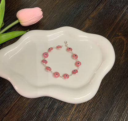 Evil Eye Bracelets Sterling Silver 925