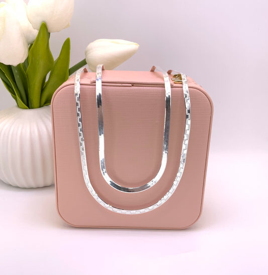 Azteca Chain  Necklace Sterling Silver 925