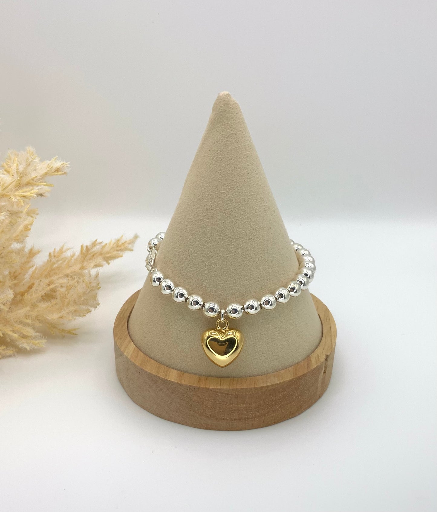 Golden Sweet Heart Bracelet
