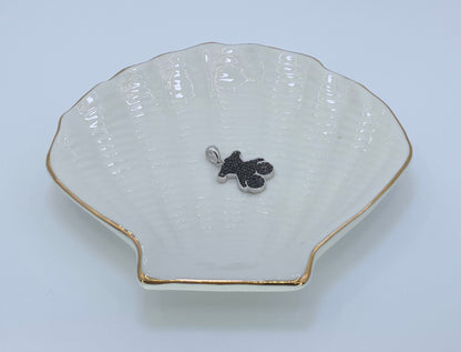 Bear Pendant with CZ