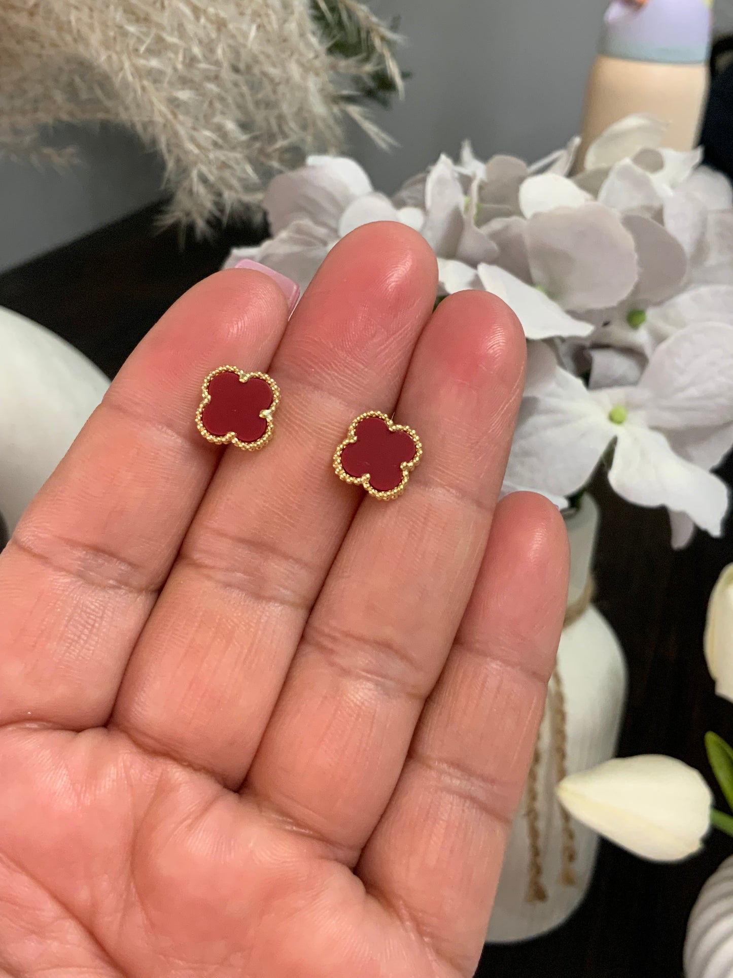 Clover Stud Earring Sterling silver 925